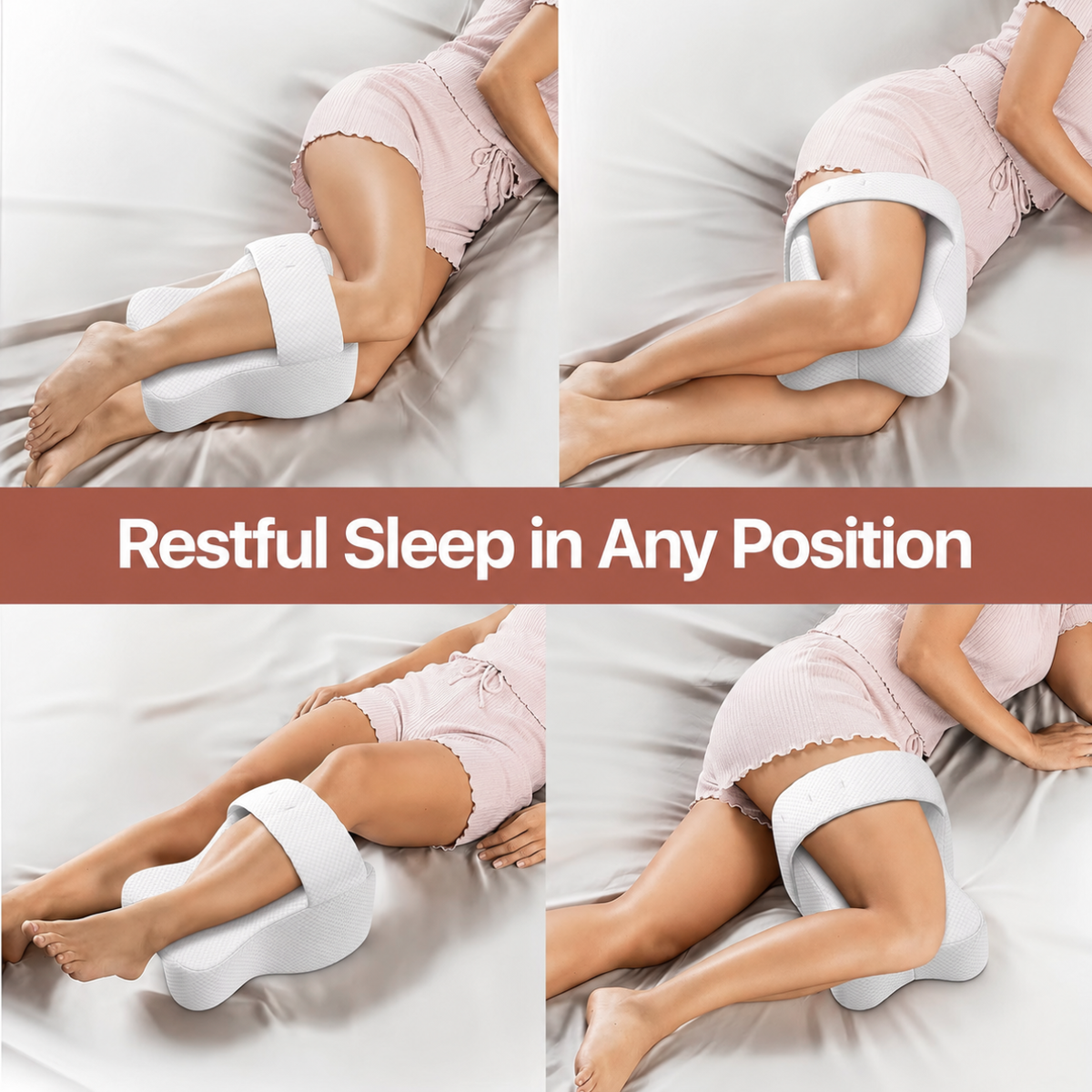 Restful sleep in any side-lying position