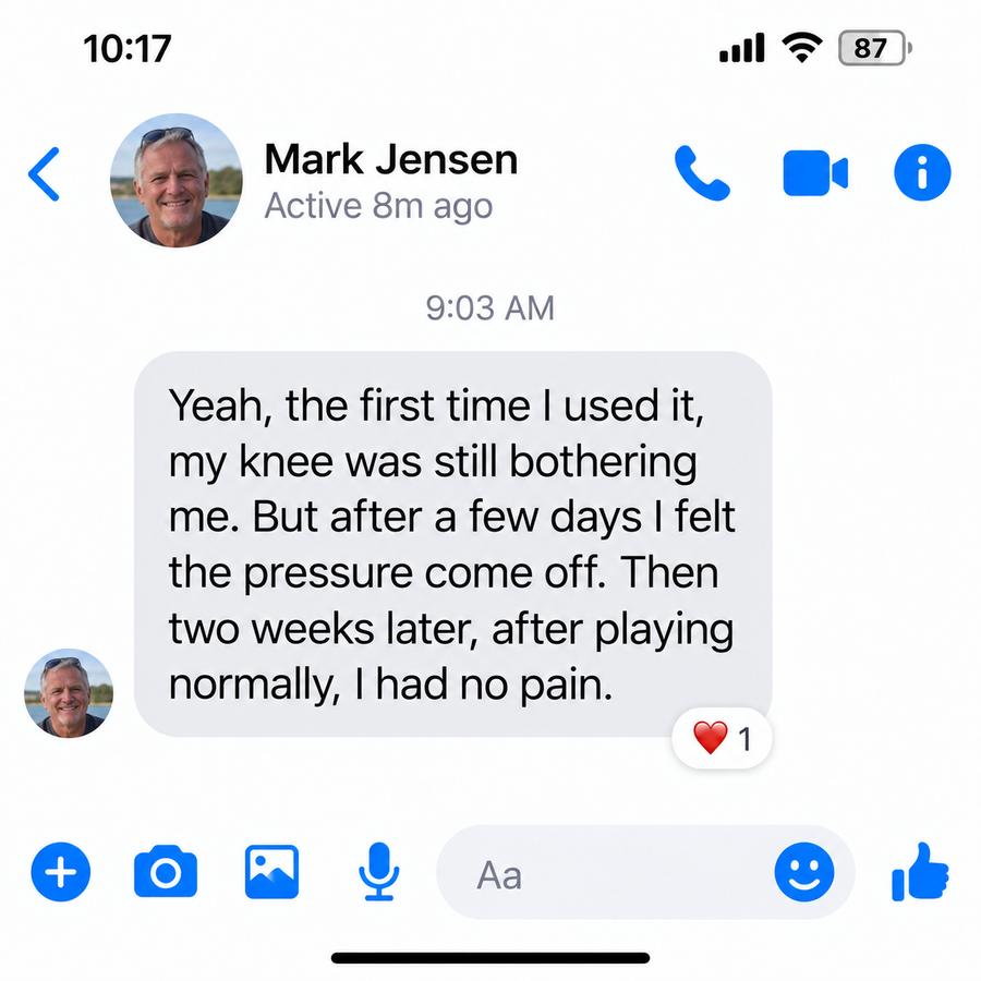 Facebook comment from a pickleball player 4