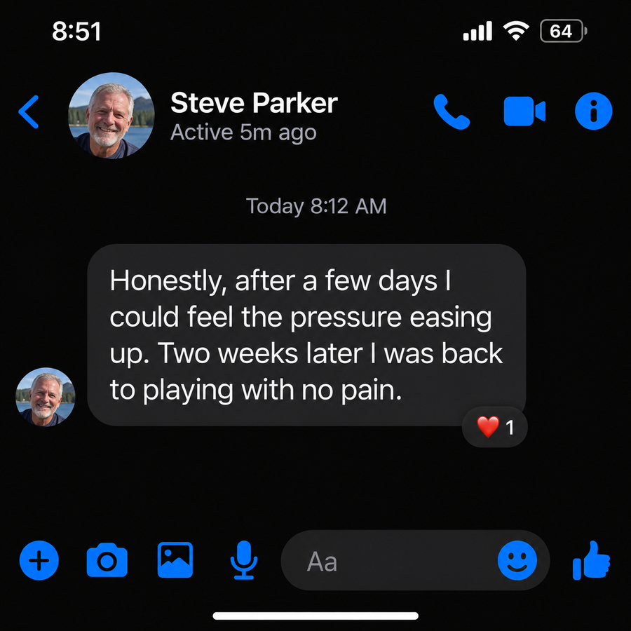 Facebook comment from a pickleball player 2